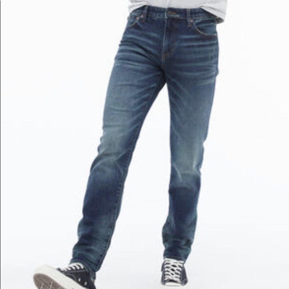 Skinny and Super Skinny Dark Blue Washed jeans from Aeropostale.